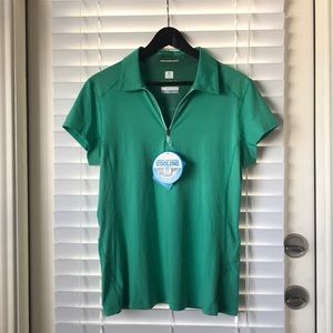 Short-sleeved Columbia sports polo